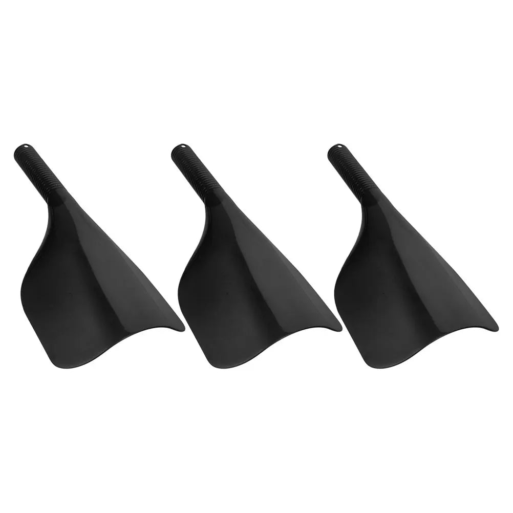 3PCS: Black Plastic Hair Mask Fade Guard Protector