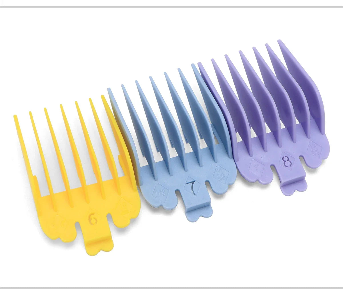10Pcs: Universal Hair Clipper Limit Attachable Combs Replaceable Guards