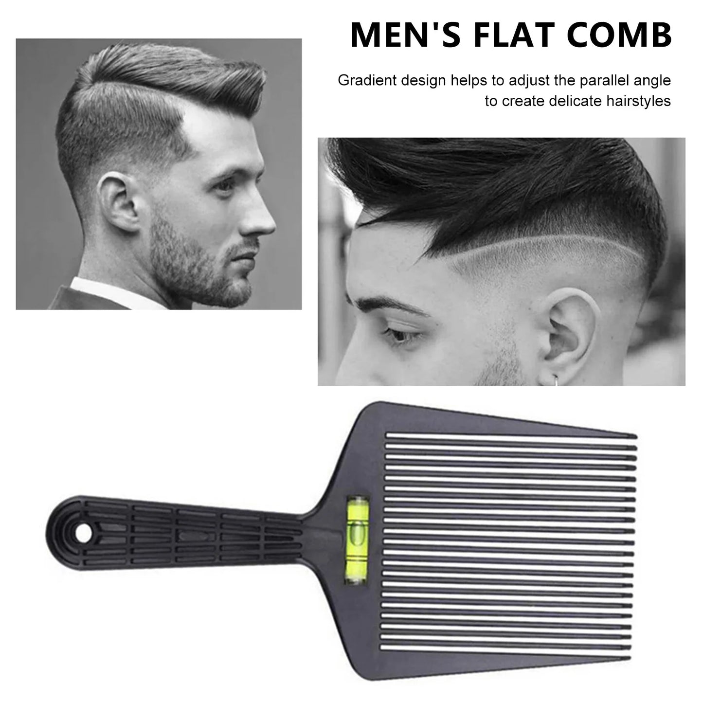 Flat Top Bang Oil Comb w Accurate Leveling Water System