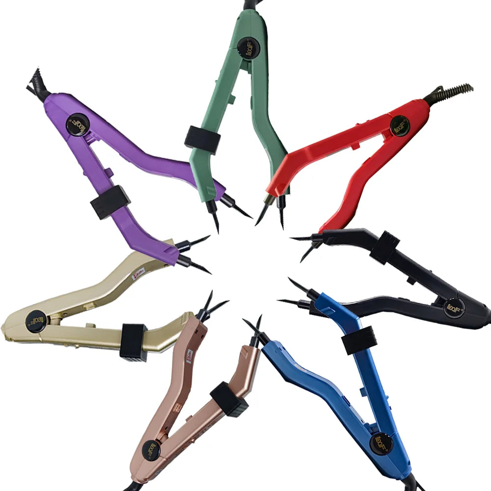 New Adjustable Temperature Smart Mini Heating Tip Plier Iron Bonding Tool