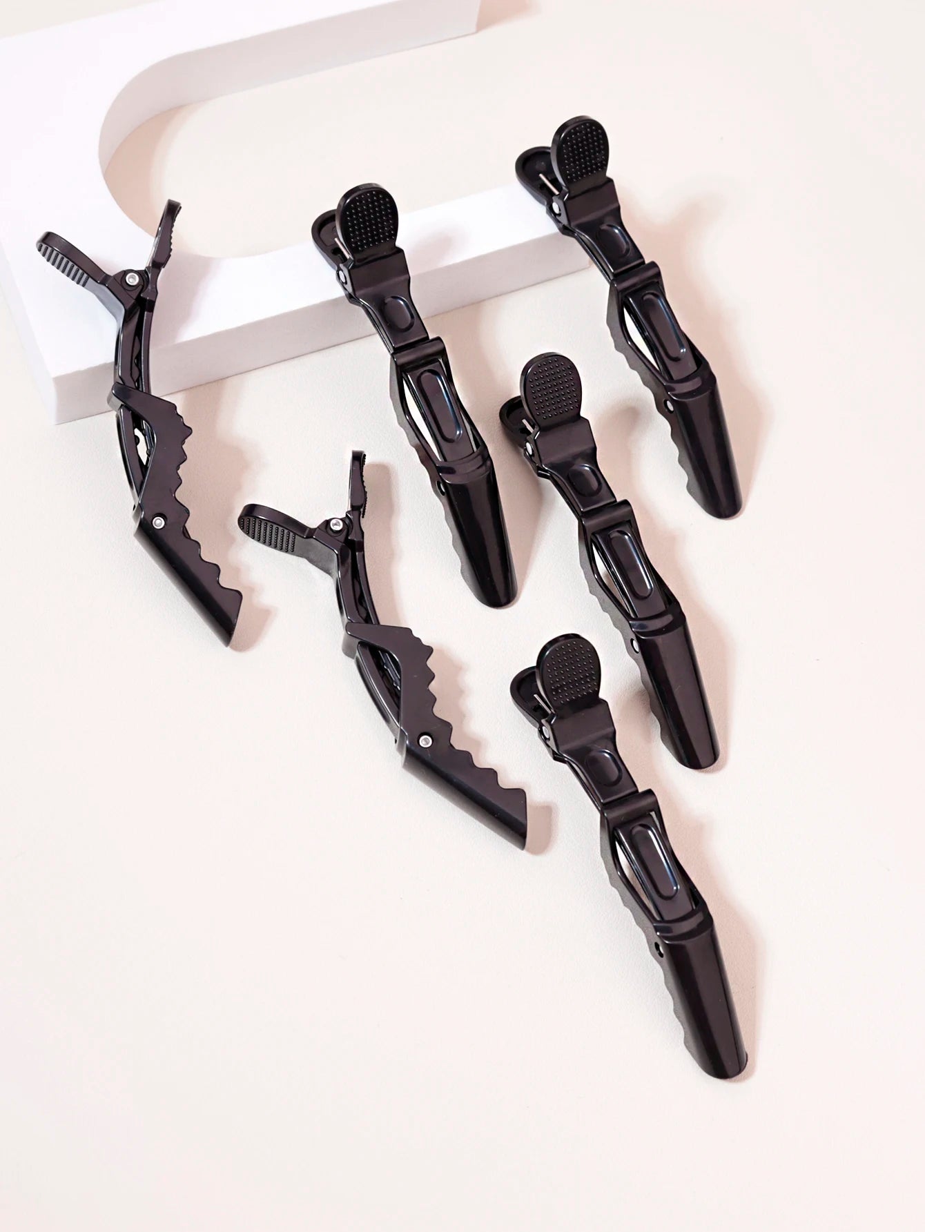 6PCS: Plastic Alligator Hairdressing Hairpins