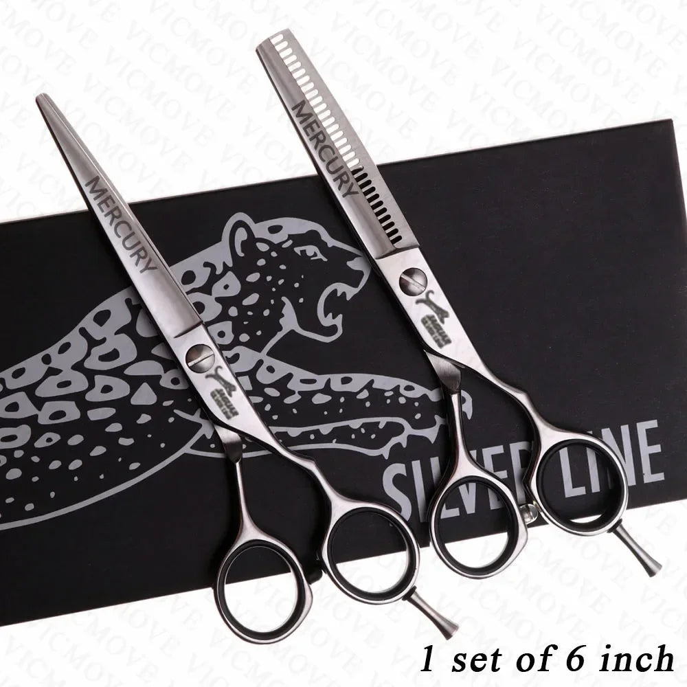 High Quality 5/5.5/6/6.5/7 inch Stainless Steel Shear Thinning Hair Grooming Scissors