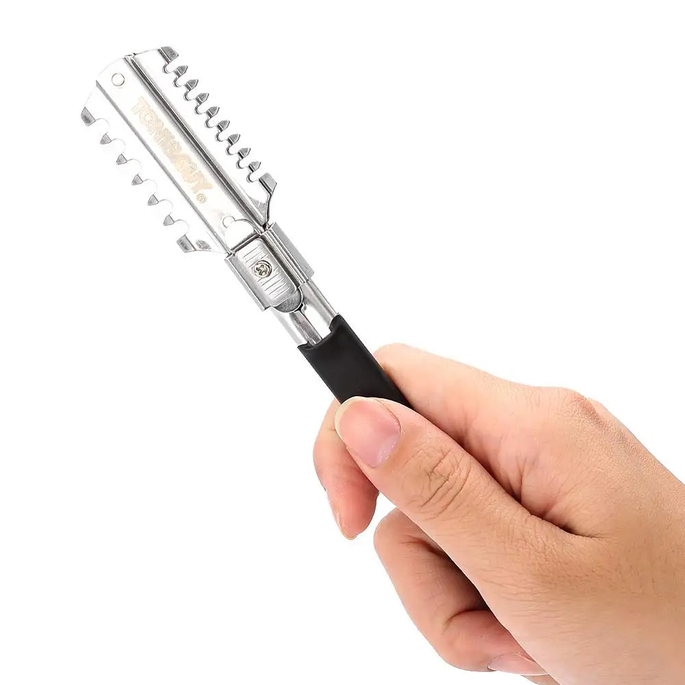 Manual Double-Edge Shaving Razor Blade Hair Cutting Tools