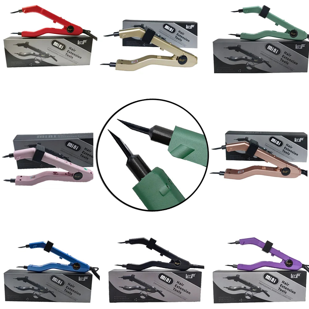 New Adjustable Temperature Smart Mini Heating Tip Plier Iron Bonding Tool