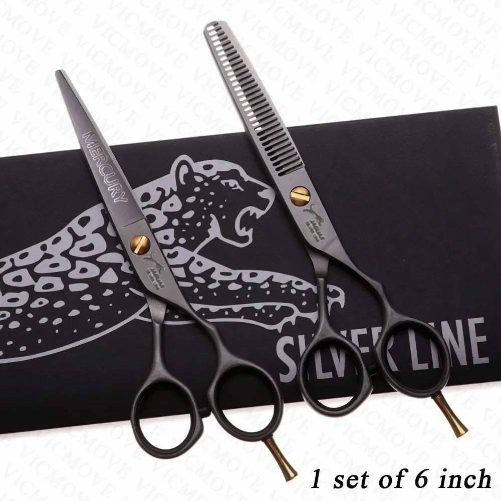 High Quality 5/5.5/6/6.5/7 inch Stainless Steel Shear Thinning Hair Grooming Scissors