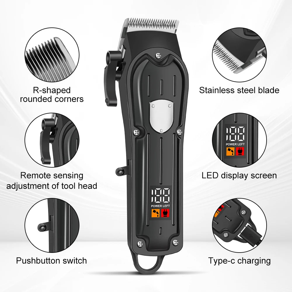 hiena hair clippers ,face trimmer and, clipper combs
