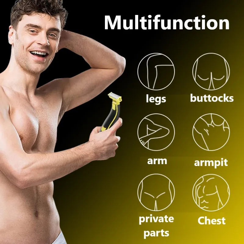 Rechargeable Intimate Epilator Razor Blade Hair Shaver