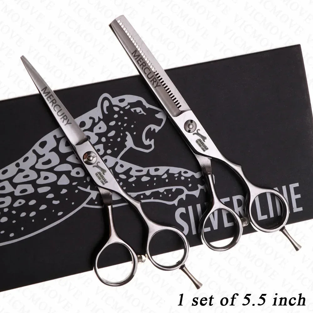 High Quality 5/5.5/6/6.5/7 inch Stainless Steel Shear Thinning Hair Grooming Scissors