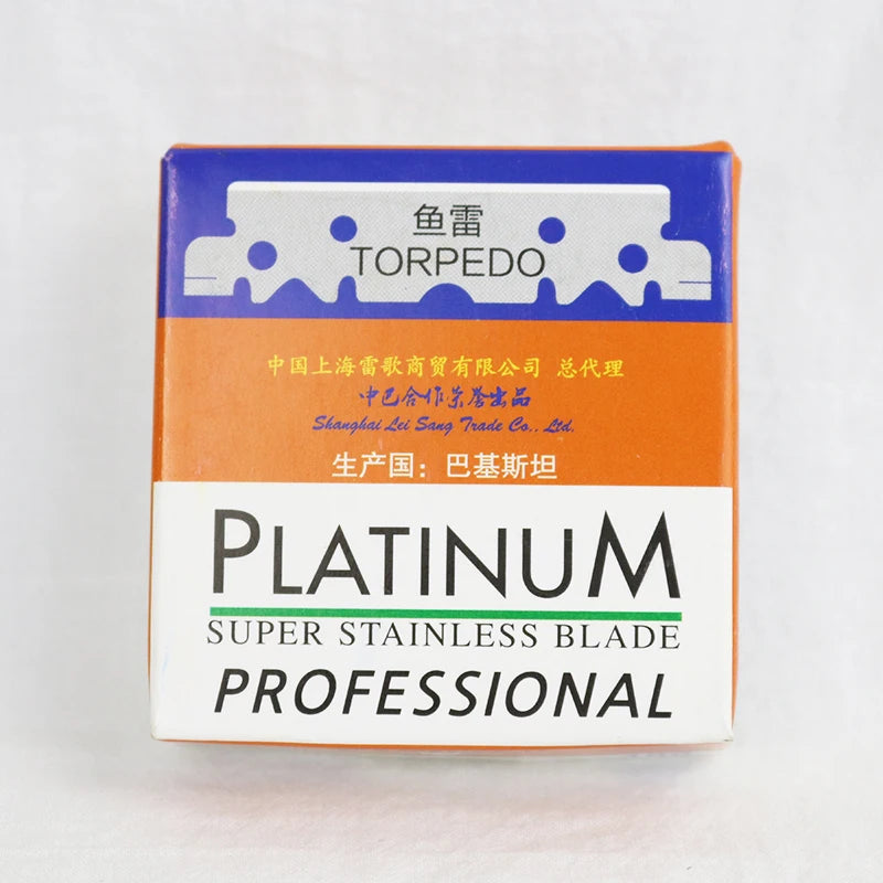 100PCS: Single-sided Stainless steel manual shaving blades
