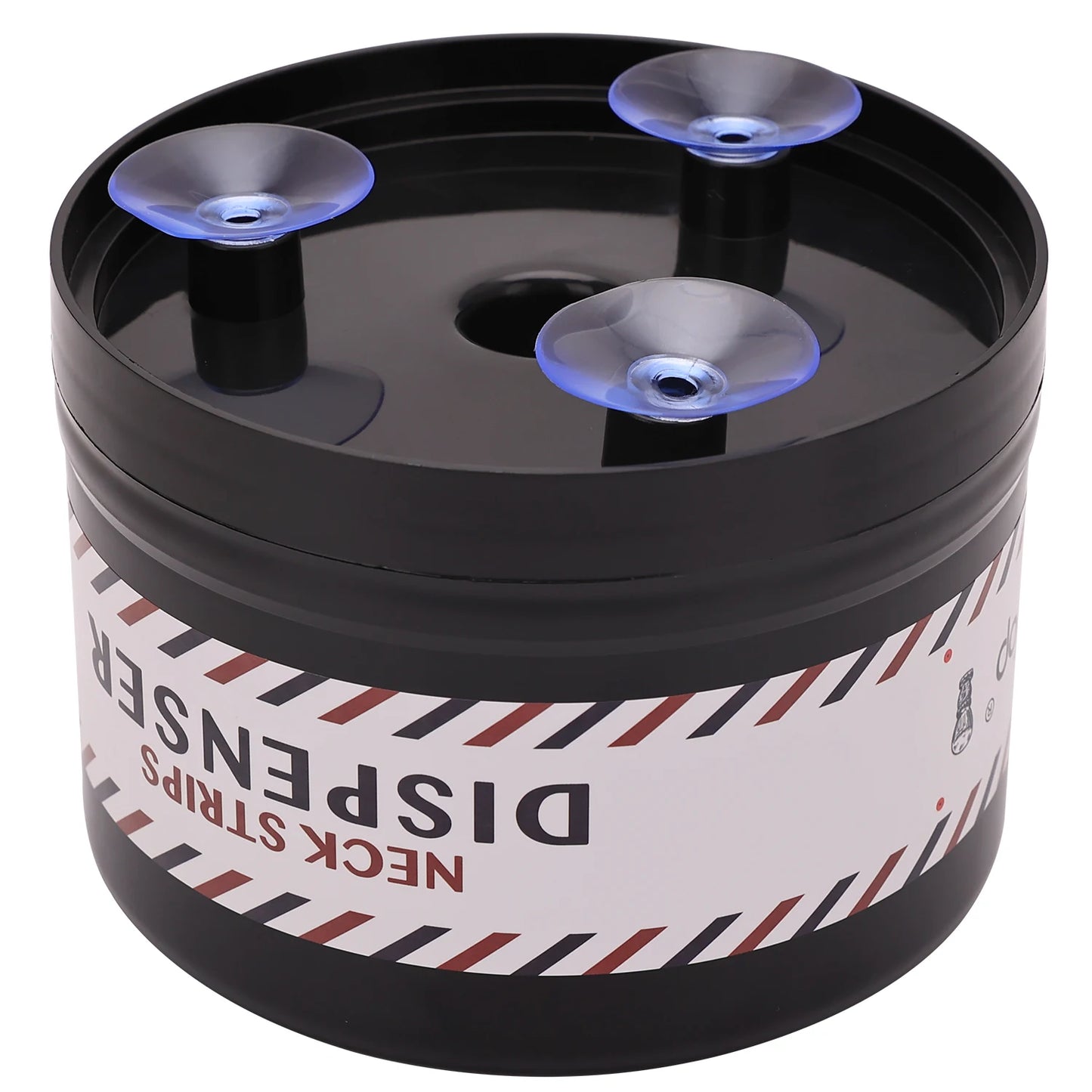 Black Disposable Neck Strip Roll , Collar Tape Storage Box