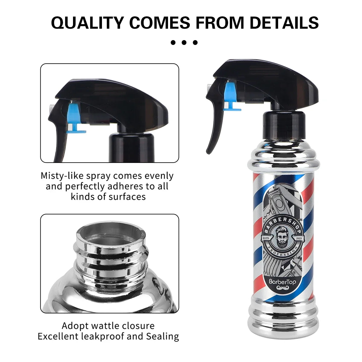 Water/Alcohol Hairdressing Spray Bottle