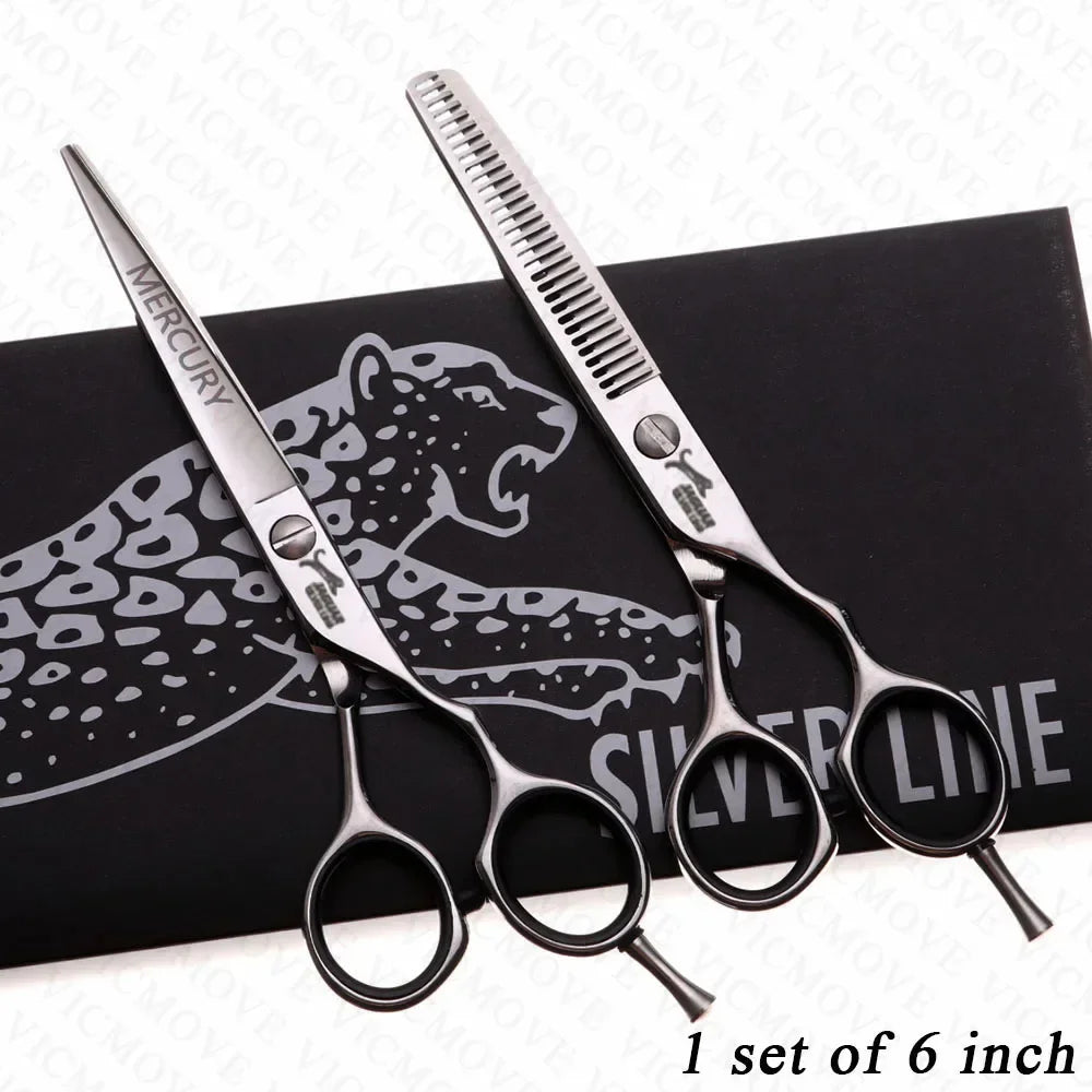 High Quality 5/5.5/6/6.5/7 inch Stainless Steel Shear Thinning Hair Grooming Scissors