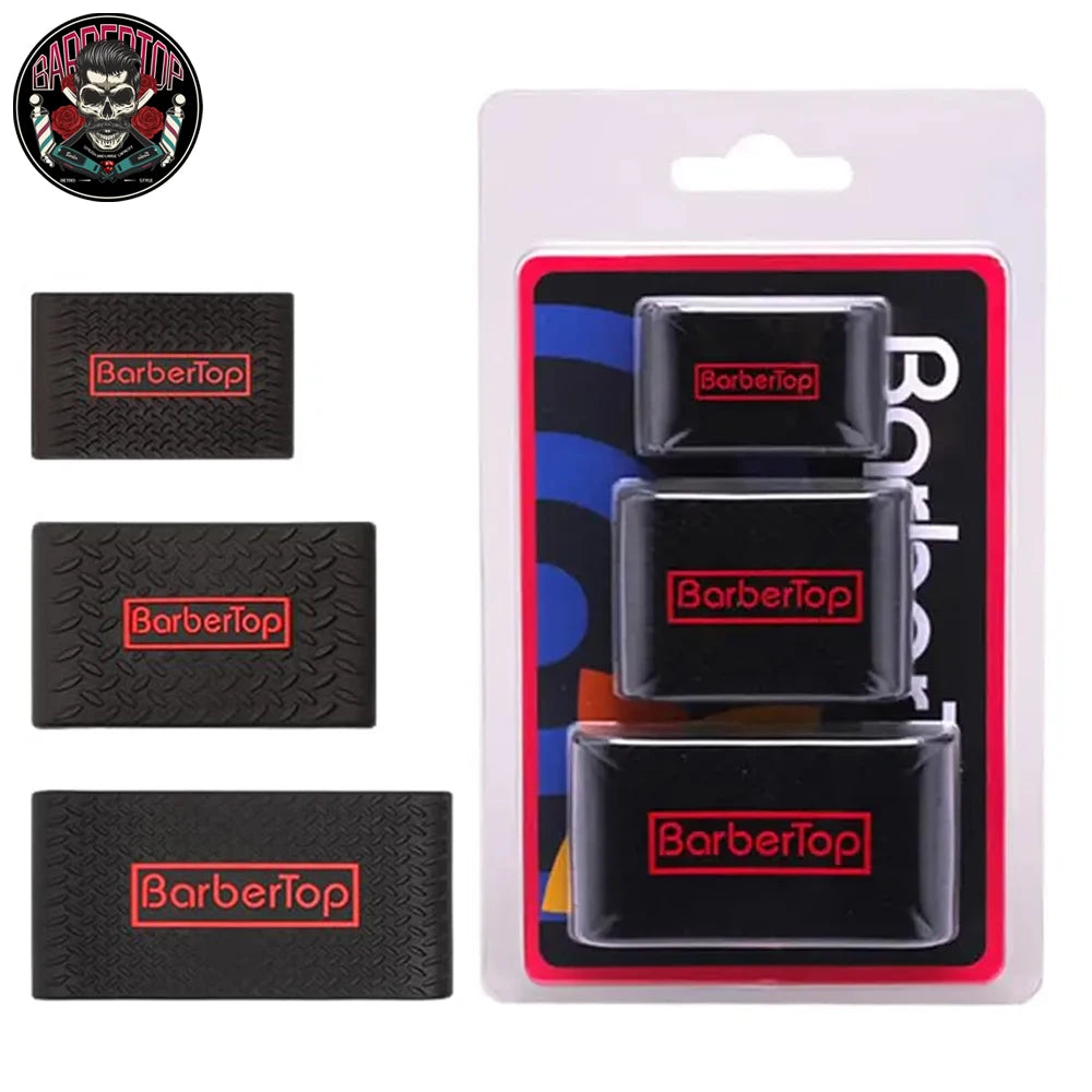 3Pcs/set Non Slip Barber Clipper Grip Band Sleeves