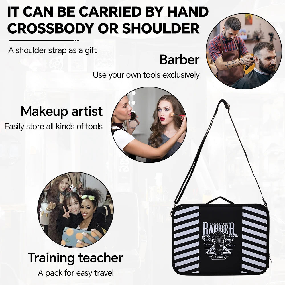 Portable Hairdressing Organizer High-Storage Bag