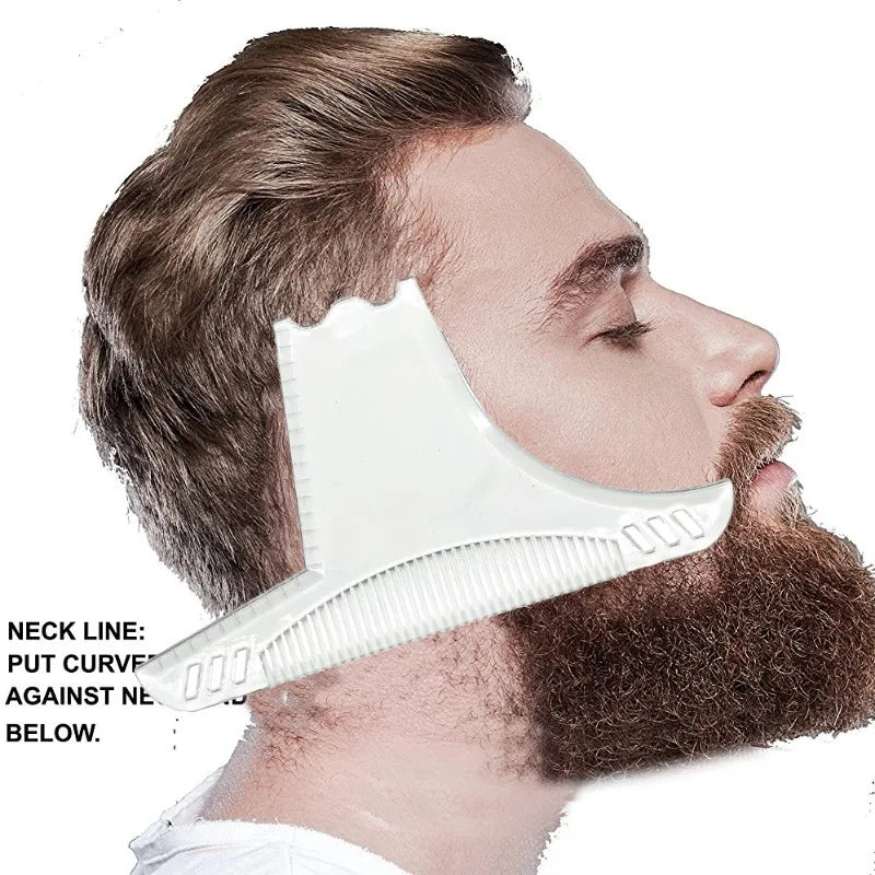 Man Beard Template Comb Shaping Tool