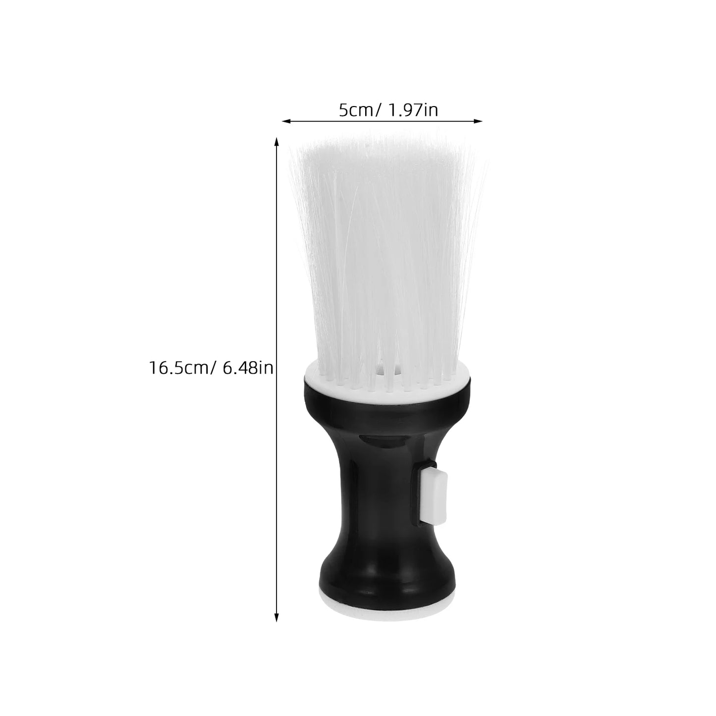 2PCS: Black/White Talcum Filler Shredded Cleaning Brush Duster