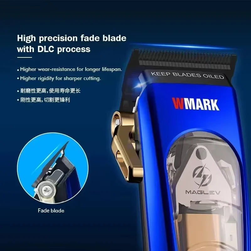 10000RPM WMARK NG-9004 BRDCLIP 101PRO Hair Clipper DLC Electric High Motor Blade Hair Trimmer