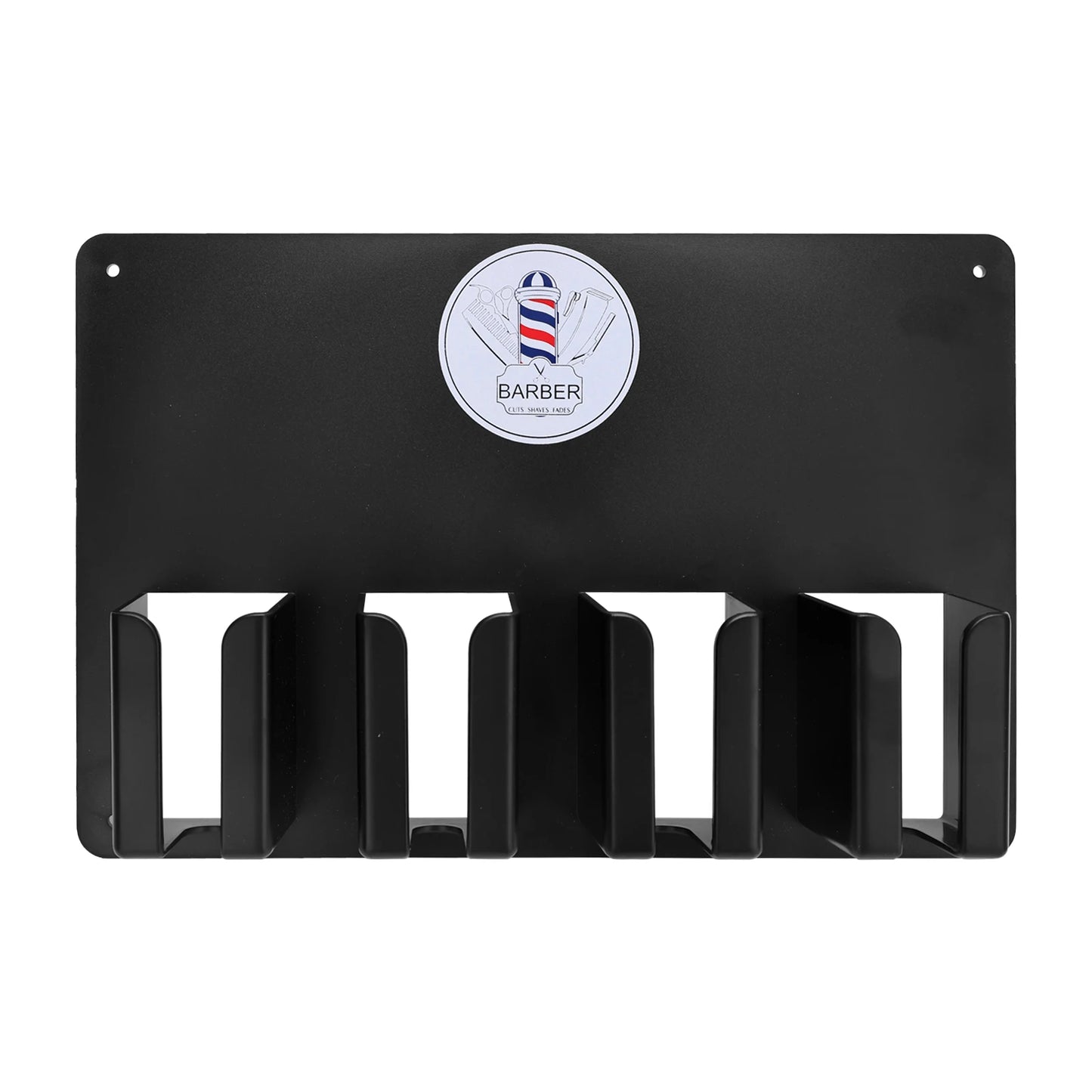 Barbershop Wall-Mounted Electric Clippers Storage Rack