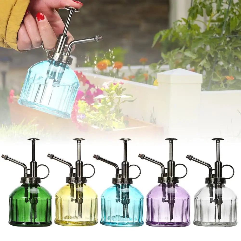 1PCS: 300ML Polypropylene Plant Flower Watering Glass Garden Pot Mister