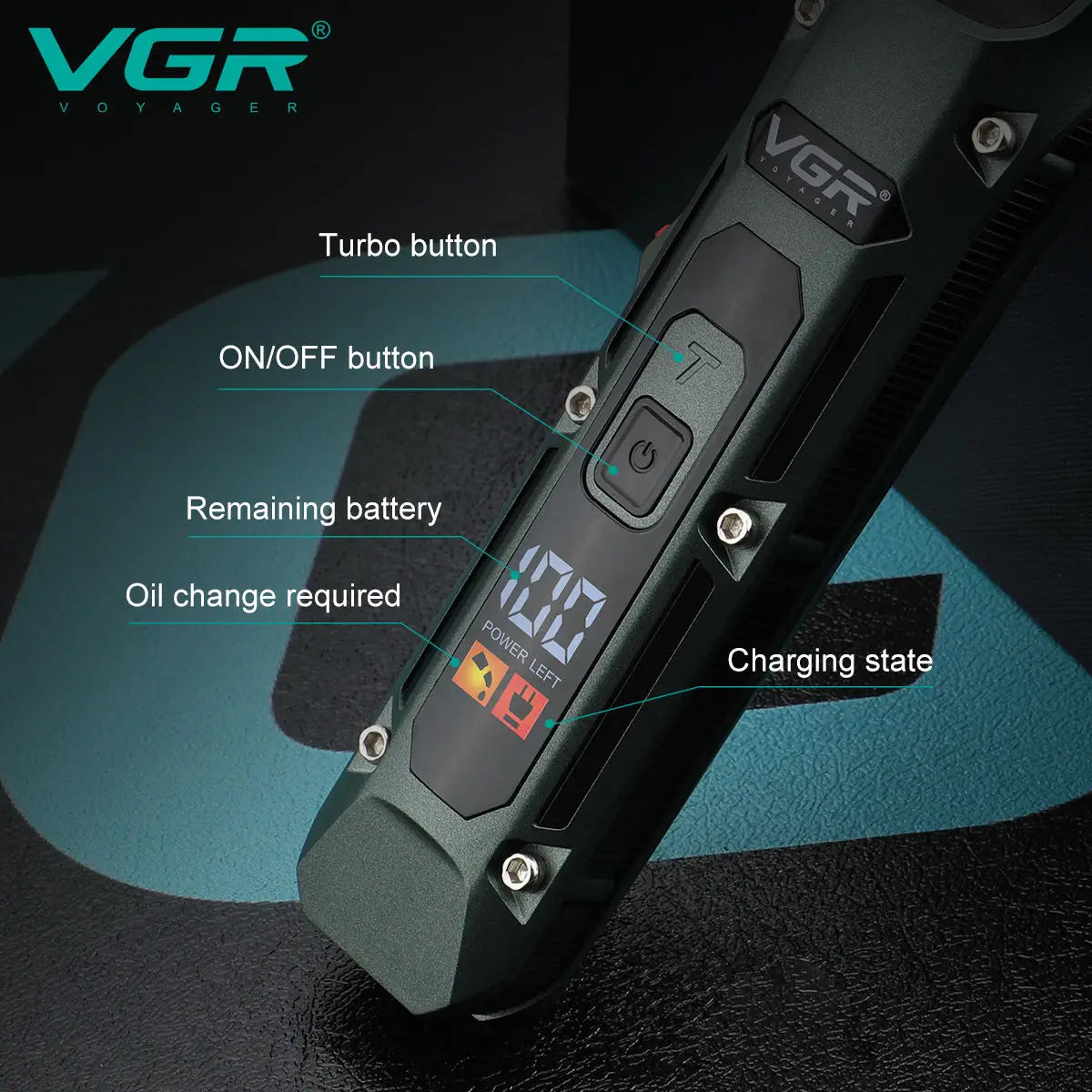 VGR V-696 Popular Salon Barber Cordless Electric Hair clipper’s