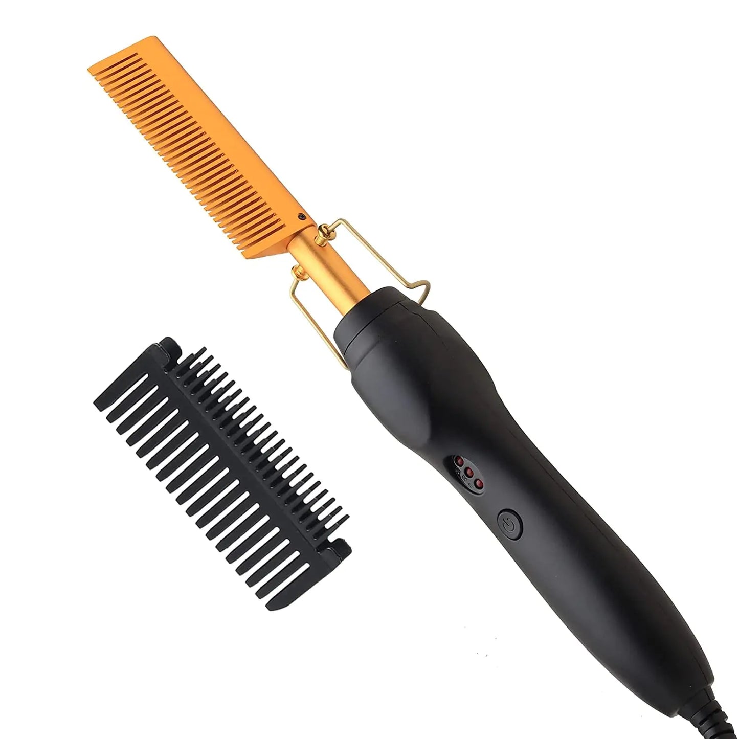 Portable Electric Heat Pressing Flat iron Comb