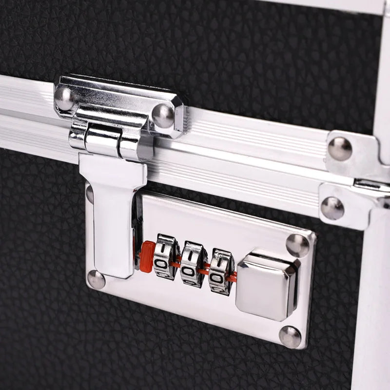 Large Capacity Shockproof Barber Beauty Storage Safety Box with Lock