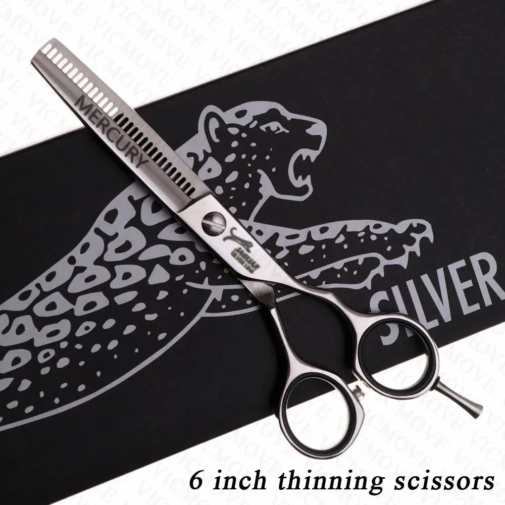 High Quality 5/5.5/6/6.5/7 inch Stainless Steel Shear Thinning Hair Grooming Scissors