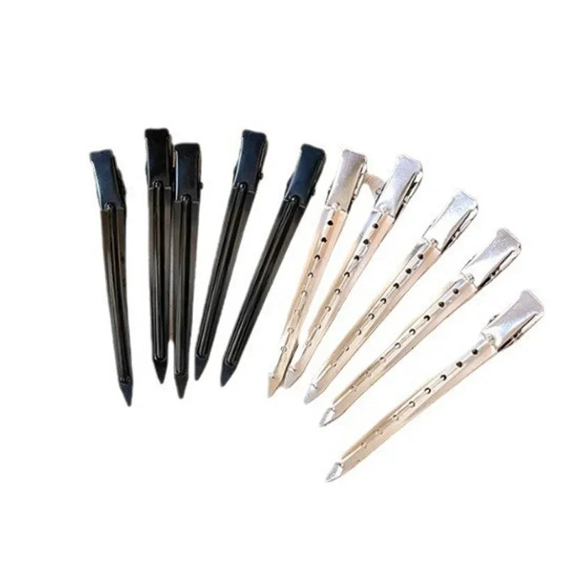 10-20Pcs: Salon Sliver Hair Clips