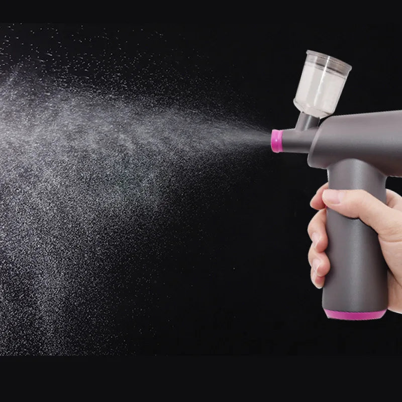 Rechargeable Cordless Compressor Auto Handheld Airbrush