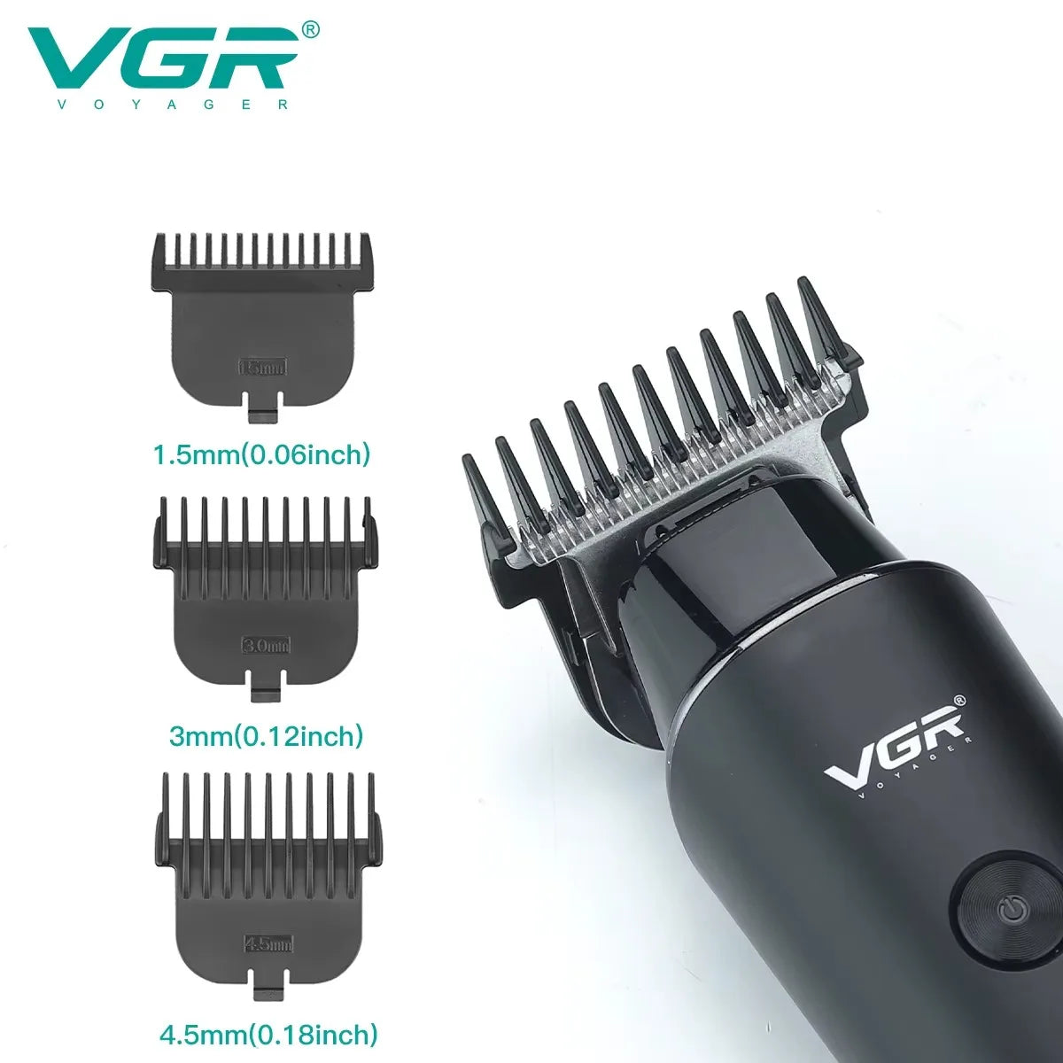 Cordless USB VGR Adjustable Hair trimmer