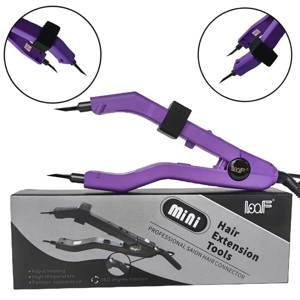 New Adjustable Temperature Smart Mini Heating Tip Plier Iron Bonding Tool