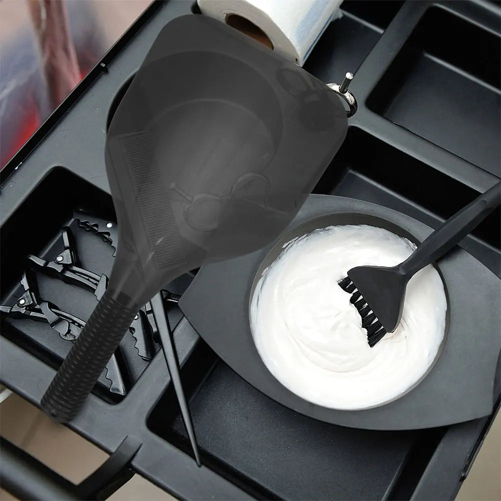 3PCS: Black Plastic Hair Mask Fade Guard Protector