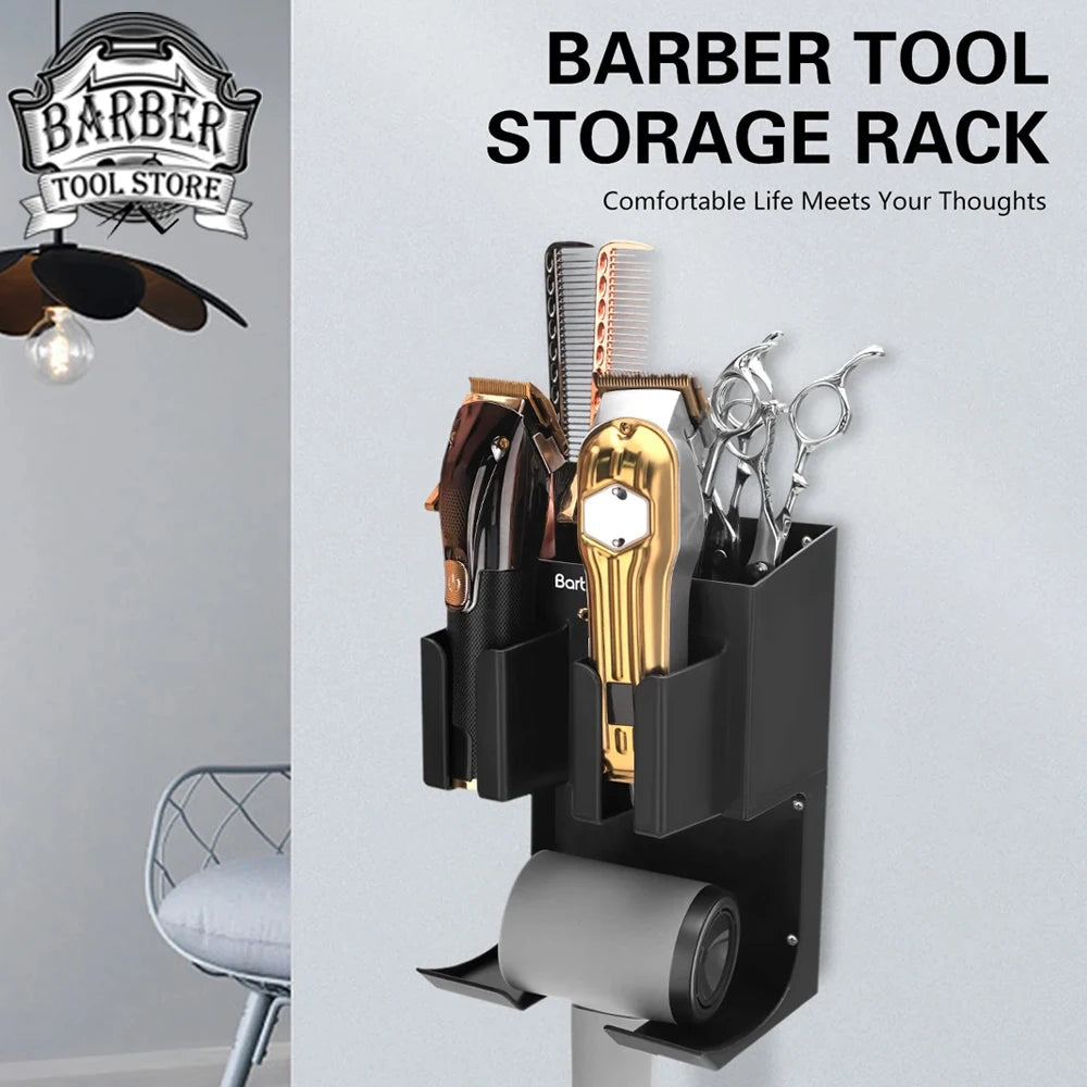 Professional Salon Wall Mounted Storage Holder