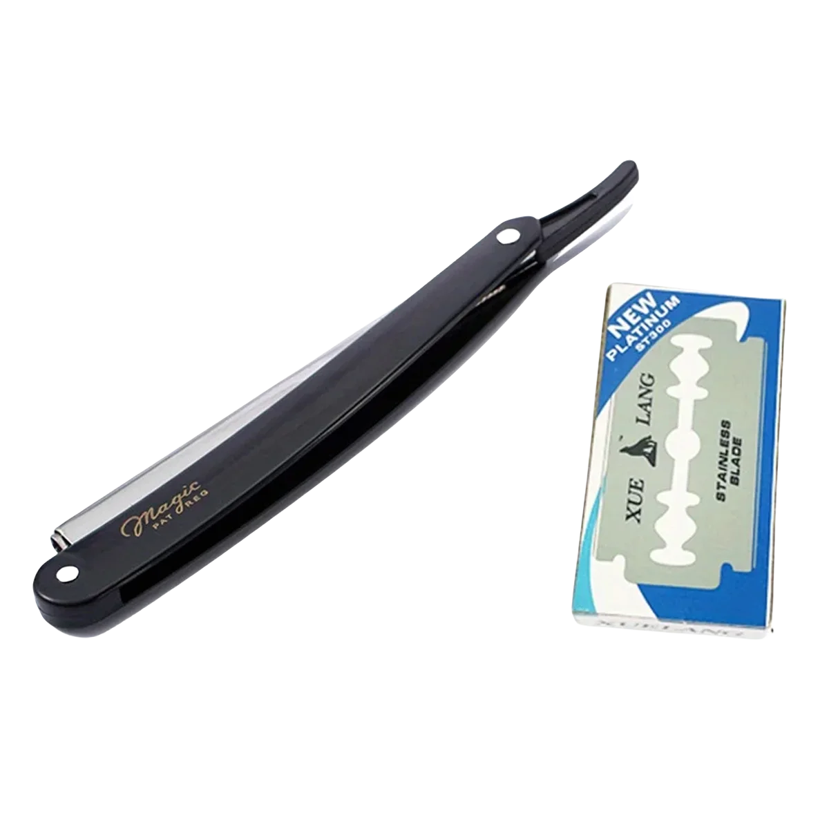 1-10PCS: Stainless Steel Manual Shaving Razor kit