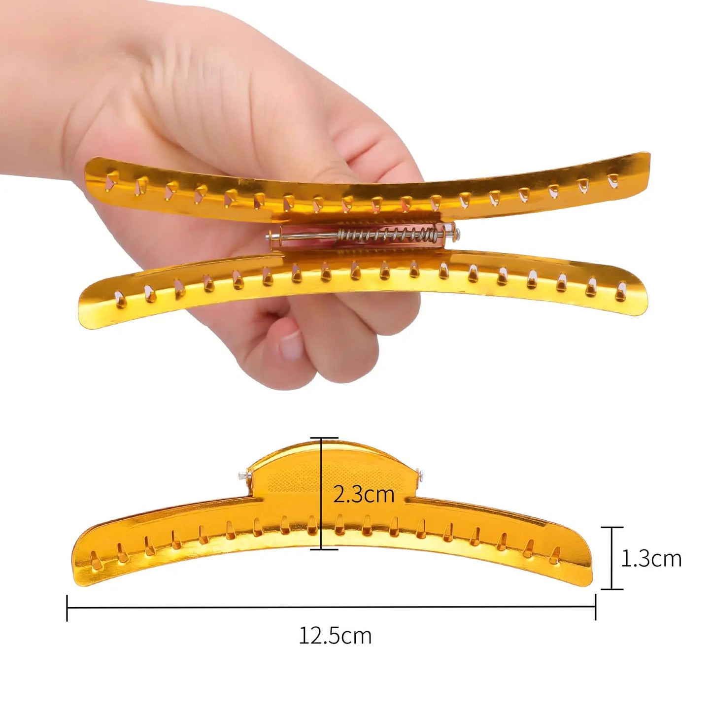 Metal Aluminum Hair Clips Wave Pins