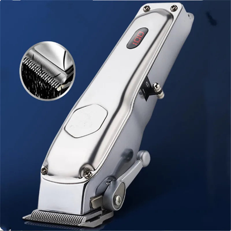 Metal Body Cordless Electric Barber Clipper’s ,Hair Trimmer
