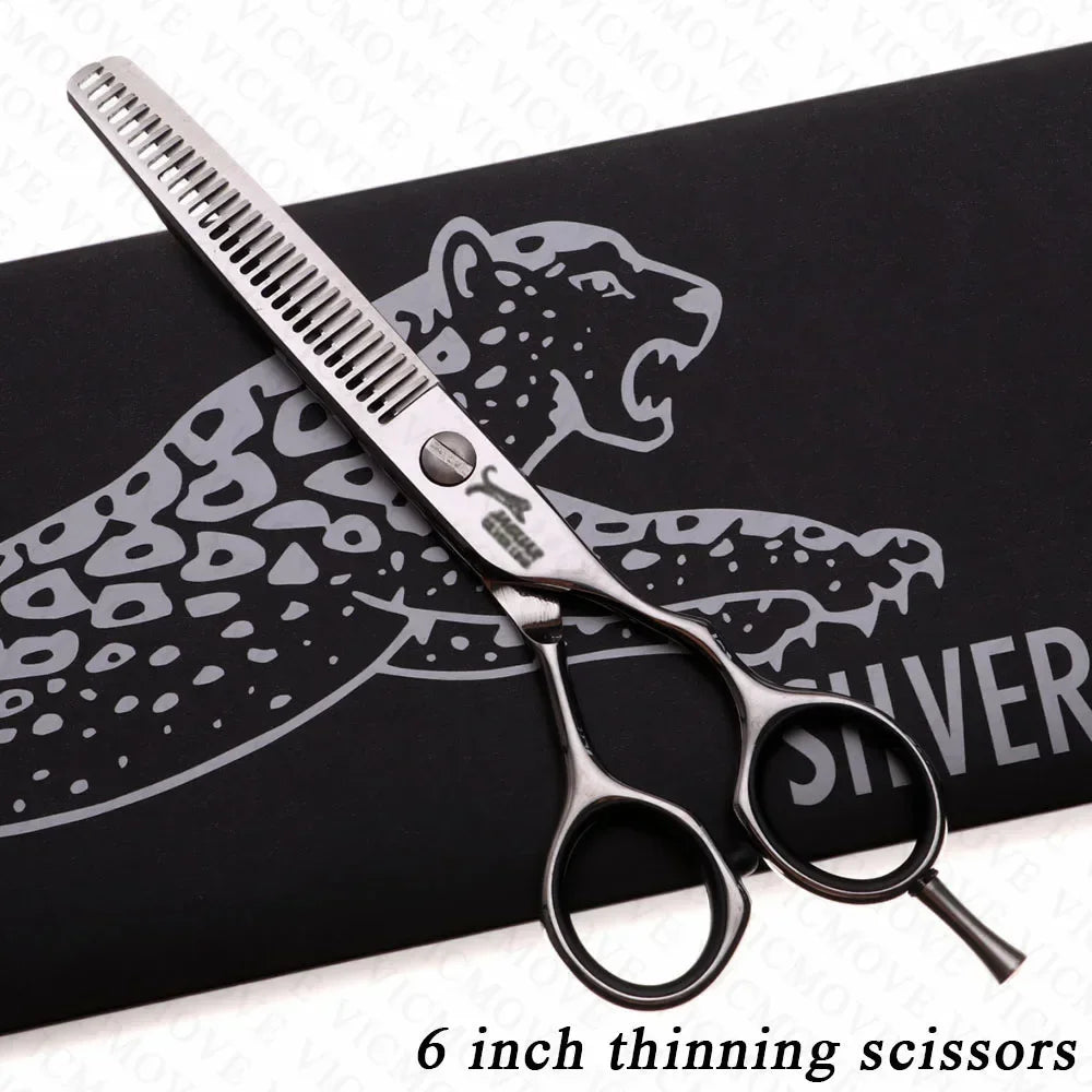 High Quality 5/5.5/6/6.5/7 inch Stainless Steel Shear Thinning Hair Grooming Scissors