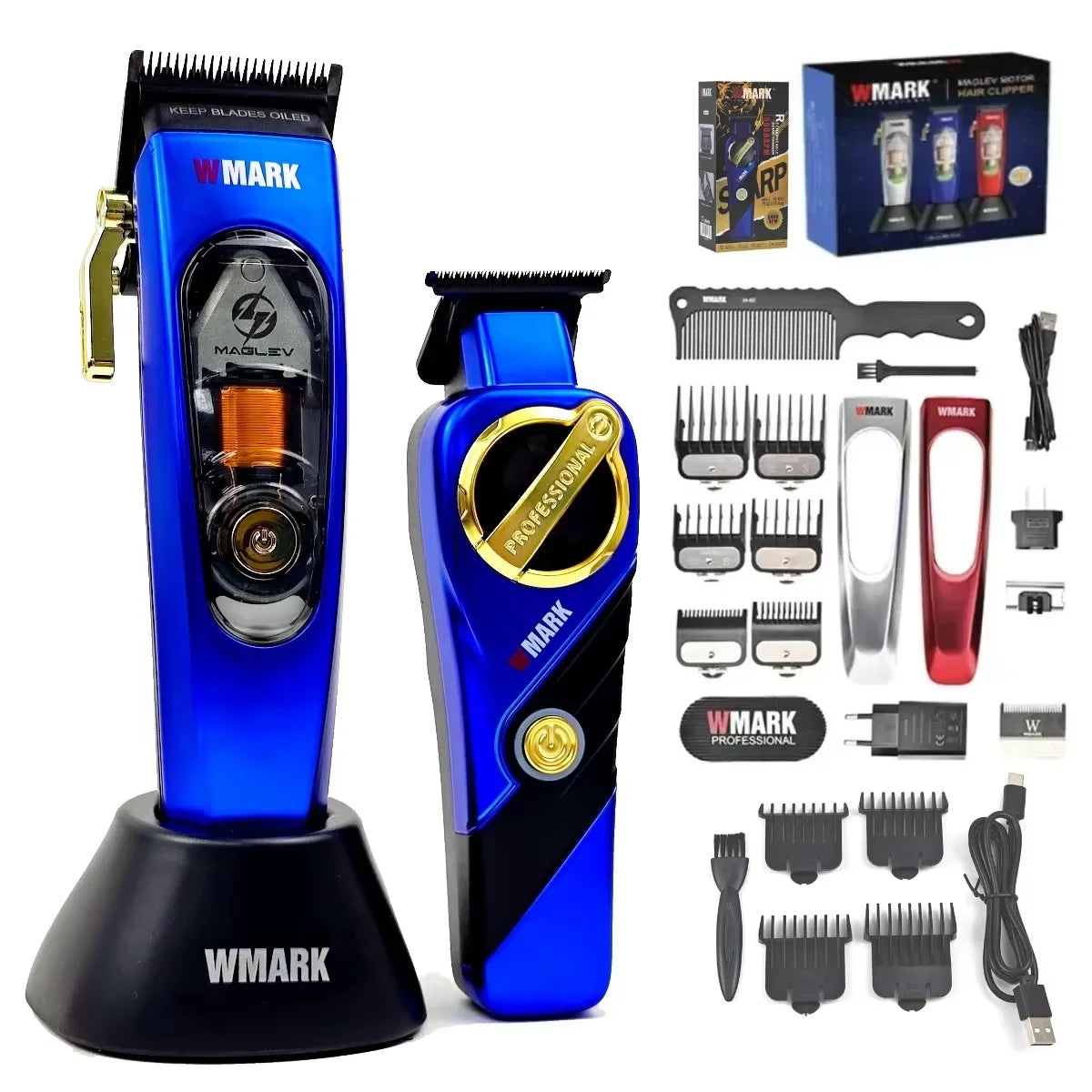 10000RPM WMARK NG-9004 BRDCLIP 101PRO Hair Clipper DLC Electric High Motor Blade Hair Trimmer
