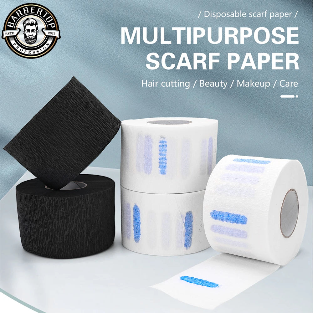 Disposable Cape Covering Neck strip roll Apron Accessory