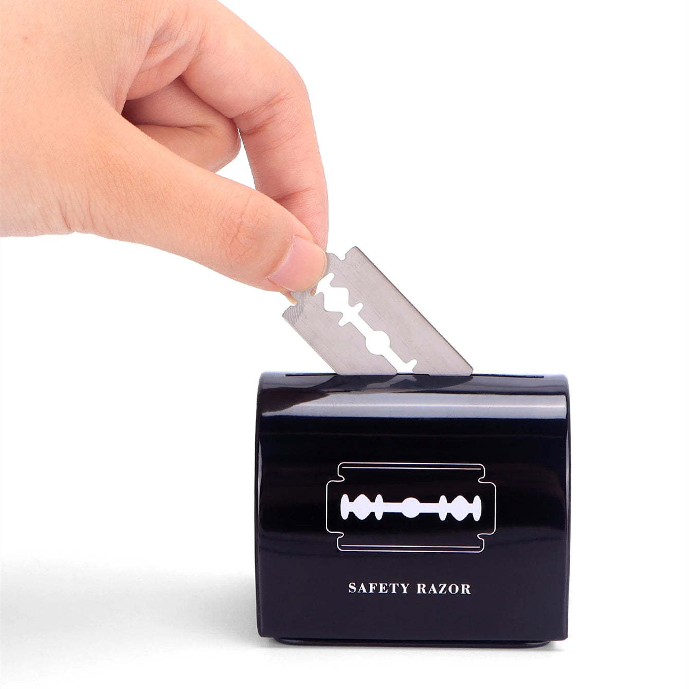Blade Dispenser ,Razor Disposal Storage Case Recycling Box