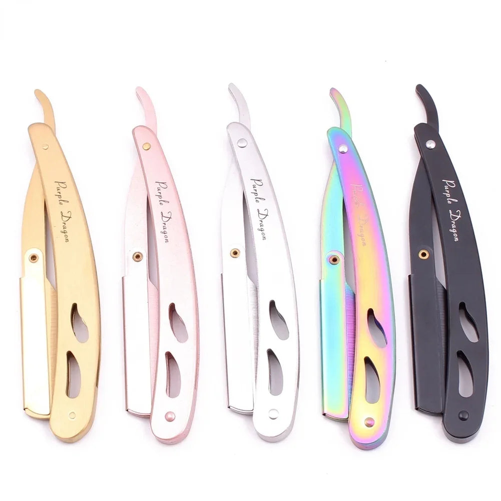 5 color Barber Manual Shaving Razor