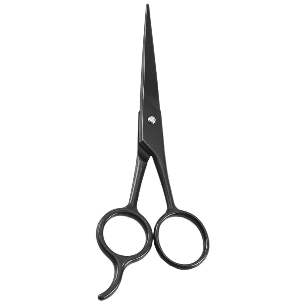 Black Stainless Steel Hair Styling Trimming Scissors