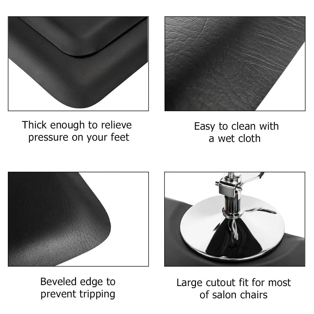 High Quality polyurethane Anti-Fatigue Carpet Barbershop Chair Mat