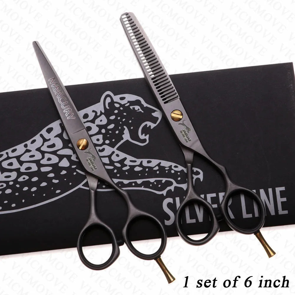 High Quality 5/5.5/6/6.5/7 inch Stainless Steel Shear Thinning Hair Grooming Scissors
