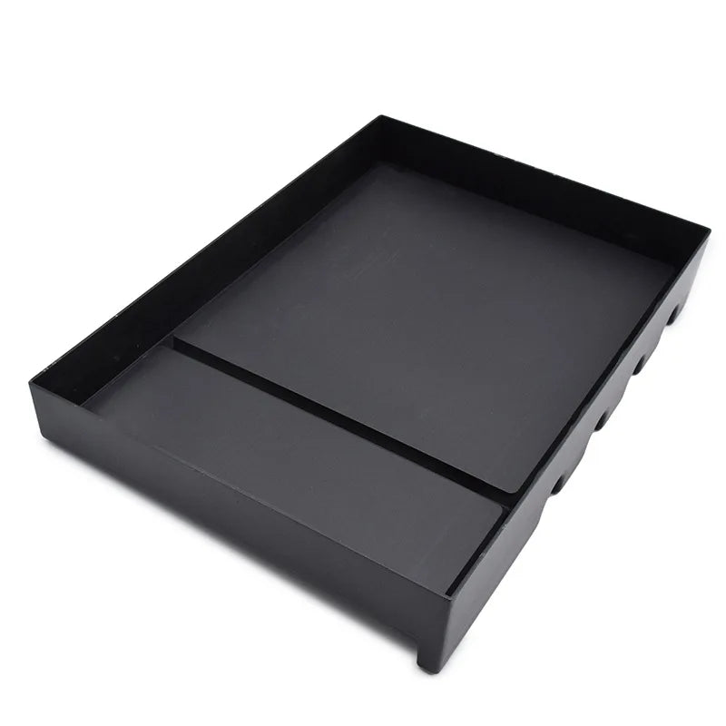 Black Plastic Barber desktop Electric Hair Clippers Storage Rack Display Stand