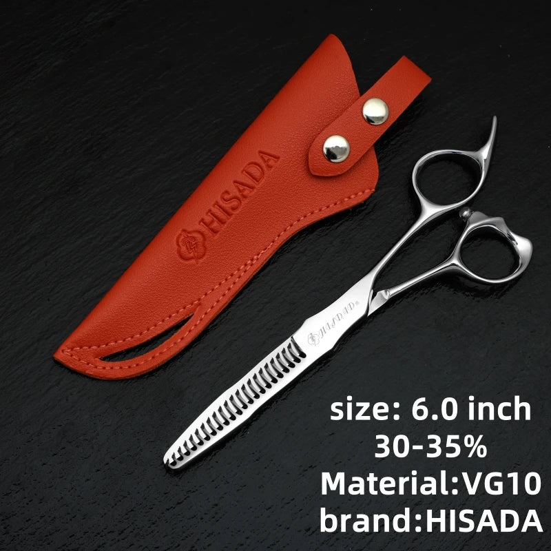 HISADA 6/6.5/7 inch Stainless Steel Professional Hairdressing Scissors