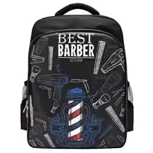 Portable High-capacity Waterproof Barber Hairstyling Storage Backpack
