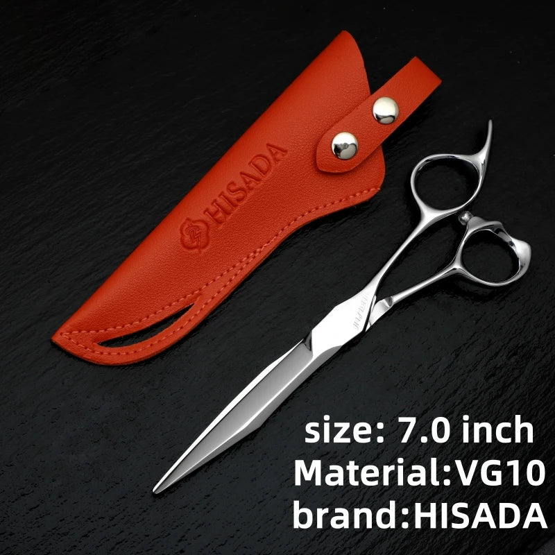 HISADA 6/6.5/7 inch Stainless Steel Professional Hairdressing Scissors