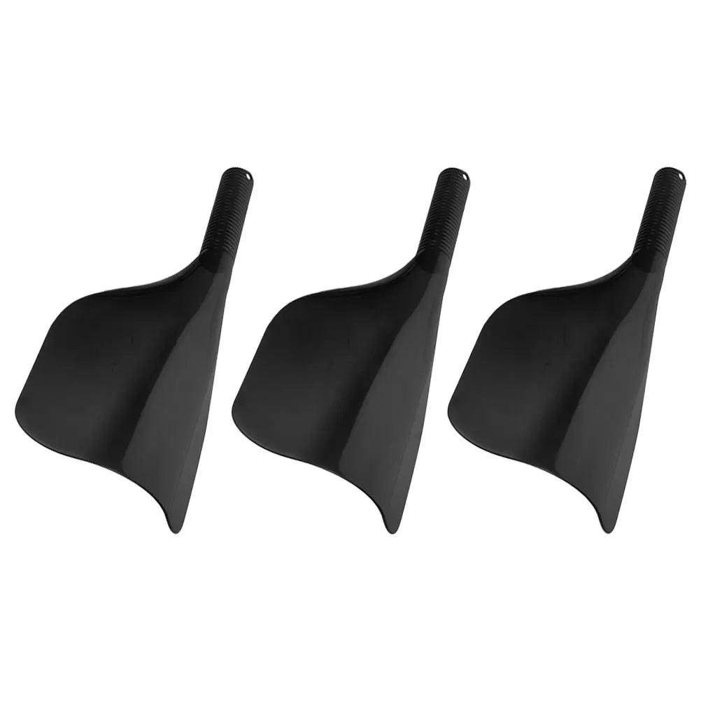 3PCS: Black Plastic Hair Mask Fade Guard Protector