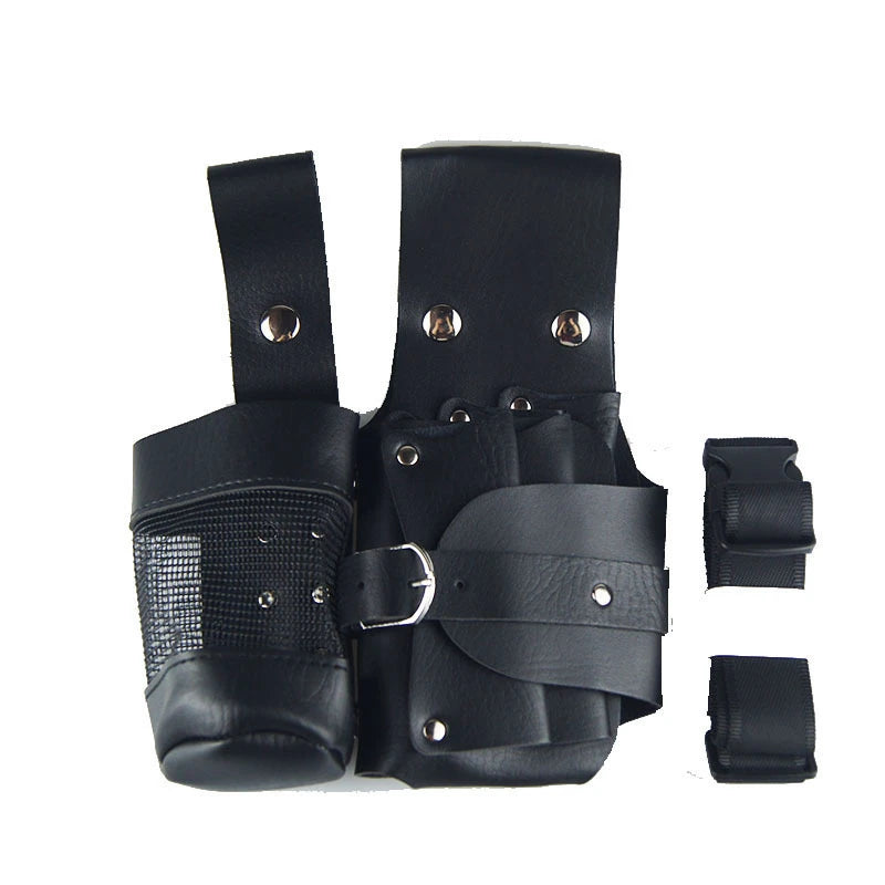 NEW Barber Hair Clipper ,Comb and, Scissor Barber Waist Holster Tool Holder